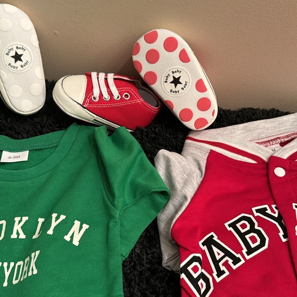 Baby boys baseball outfits bundle - Picture 4 of 5